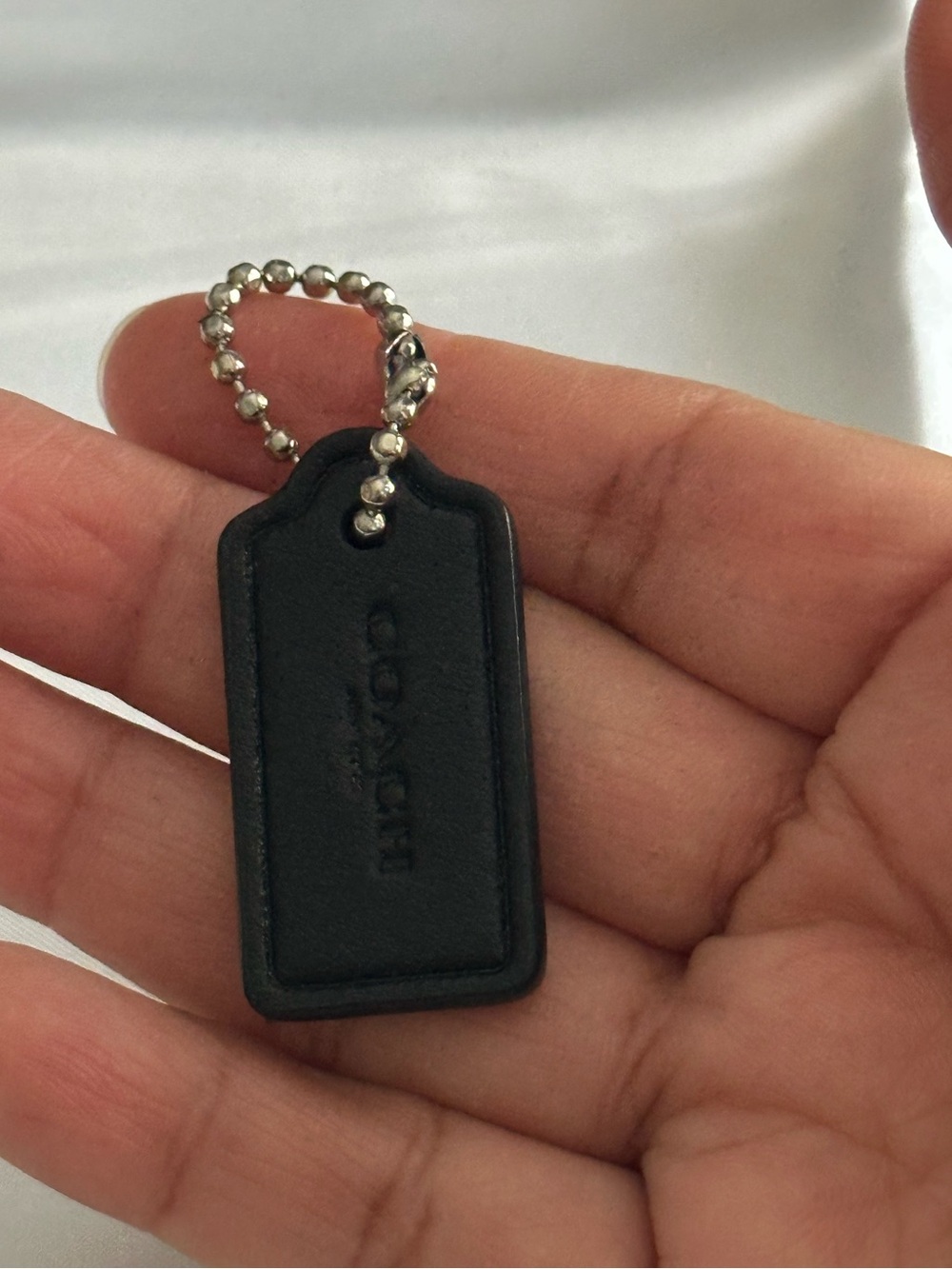 Coach Hangtag bag charm